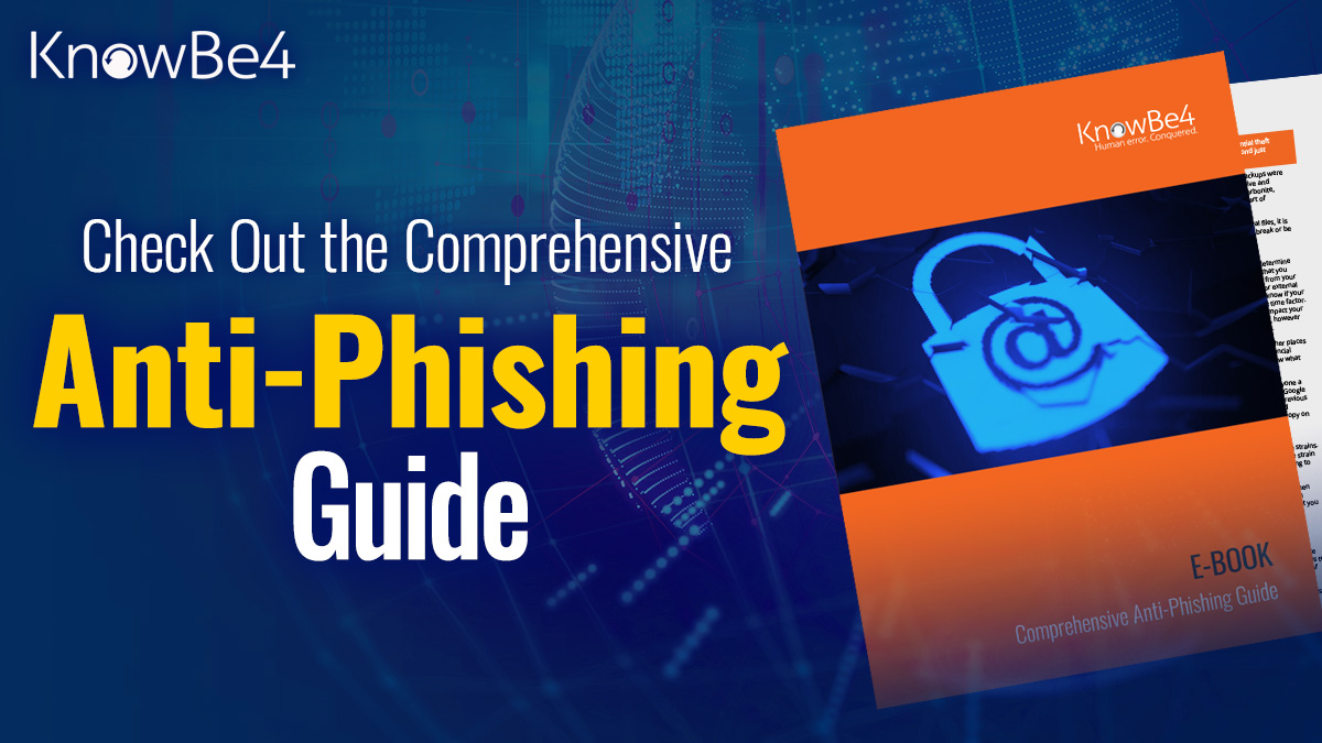 Comprehensive Anti Phishing Guide E Book Knowbe4 5929